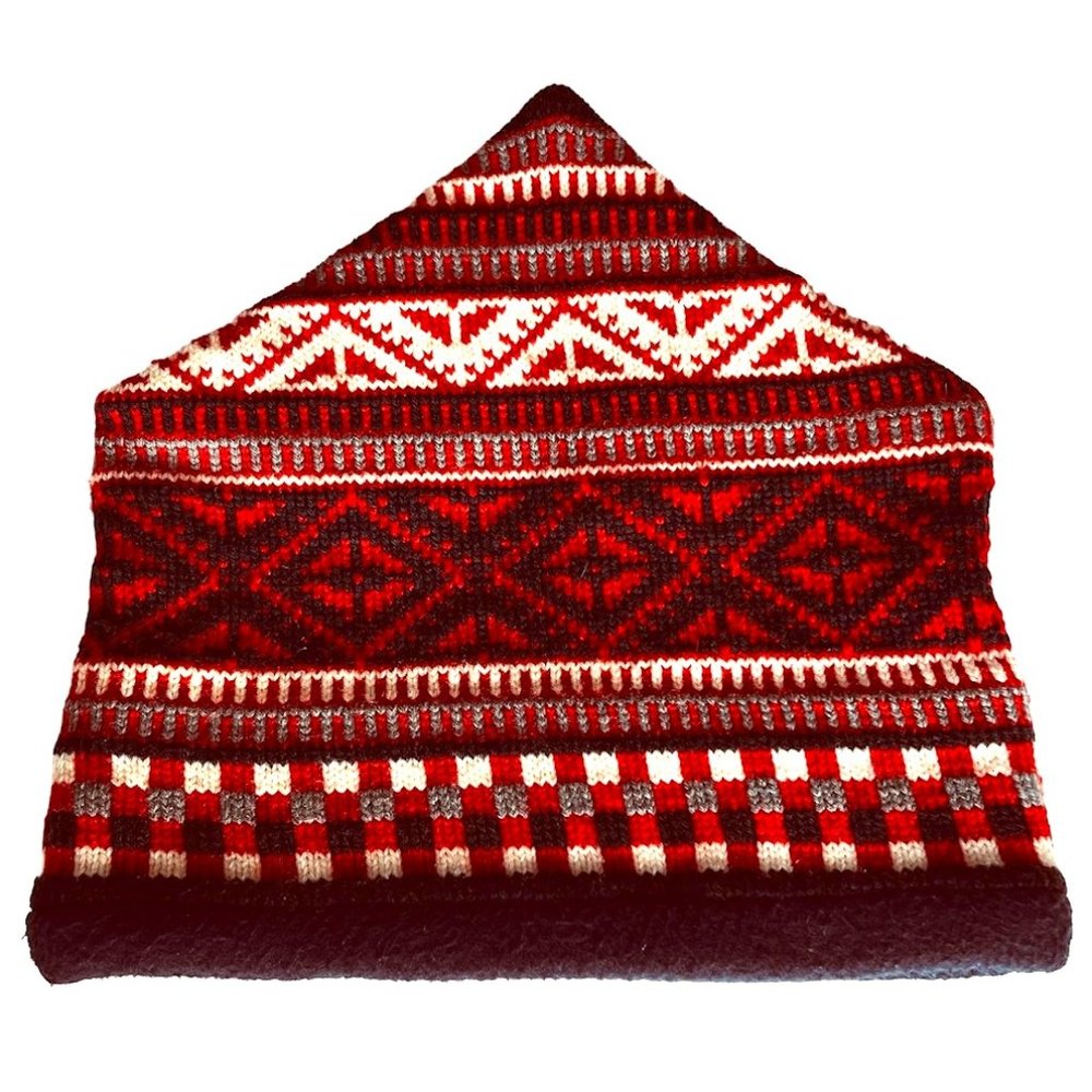 Vintage Nordic Ski Hat/Beanie One Size